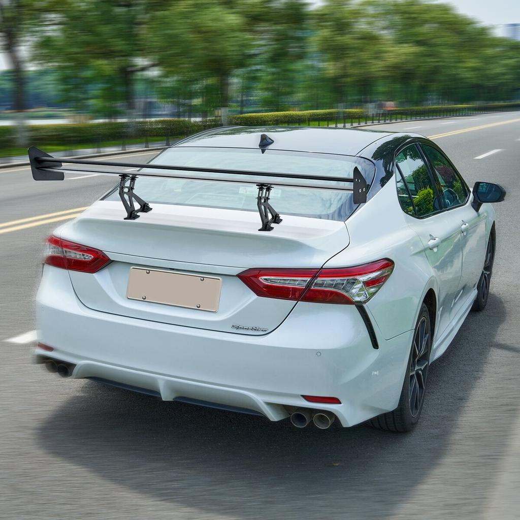 Universal Rear Spoiler GT Style Adjustable Trunk Wing Car Racing 53.1''