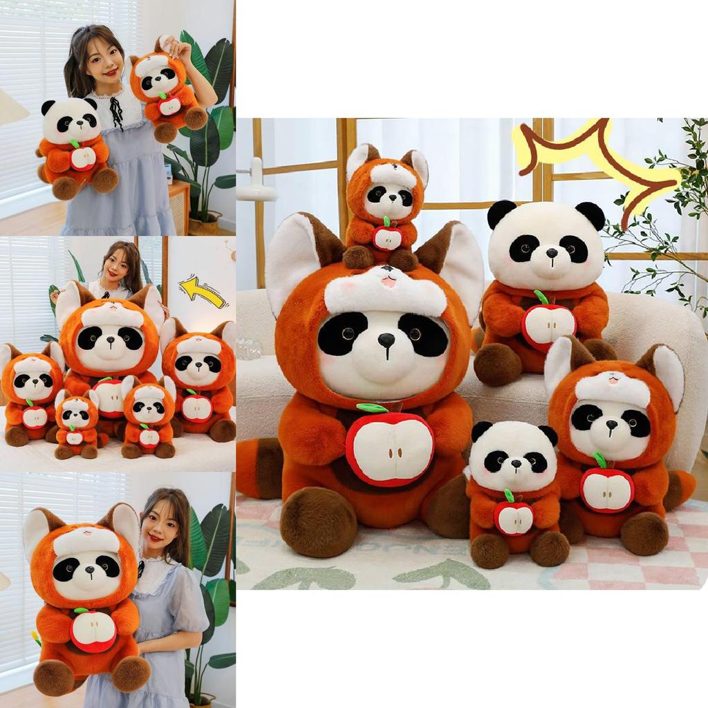 Cute Bear Plush Pillow Soft Pp Cotton Stuffed Toy For Adorable Gifts And Decorations