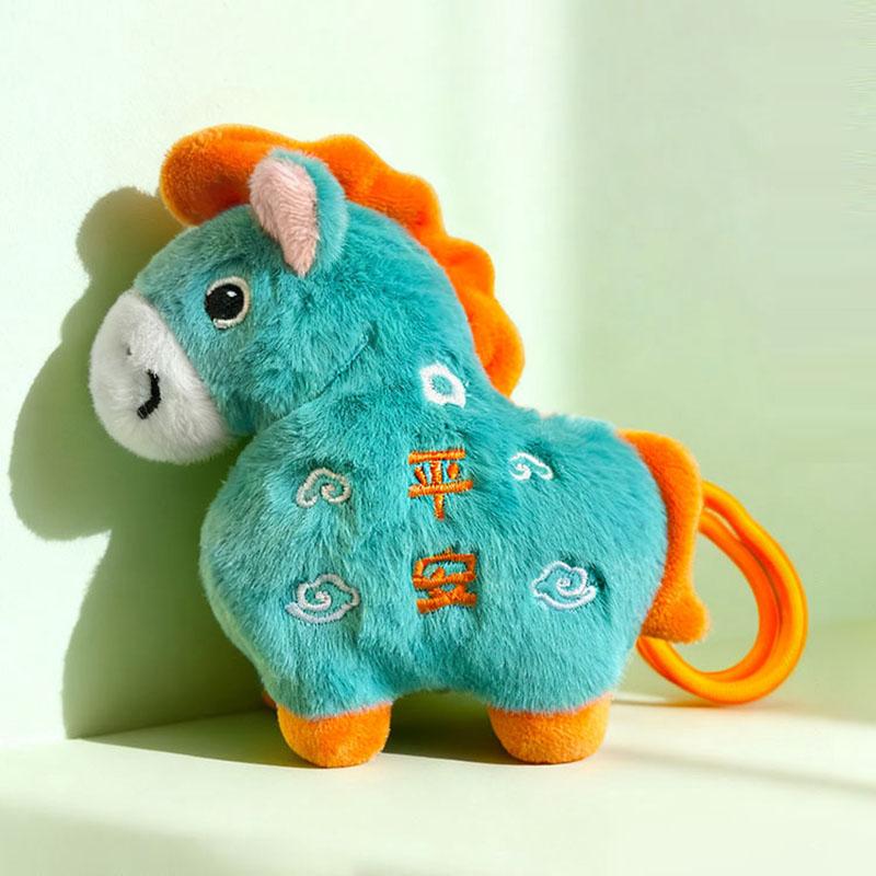 New Year Greetings Cute Pony Decoration Pendant New Year Mascot Year Of The Horse Pony Pendant Room Home Decoration Accessories