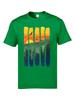 Mountain Sunset Print T-shirt Summer Fashion Casual Men's and Women's T-shirt Pure Cotton Casual O Collar Loose Short Sleeve