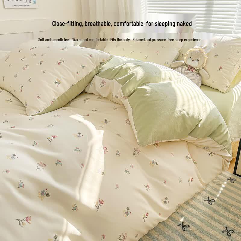 Class A Imitation Cotton 3-Piece Bedding Set