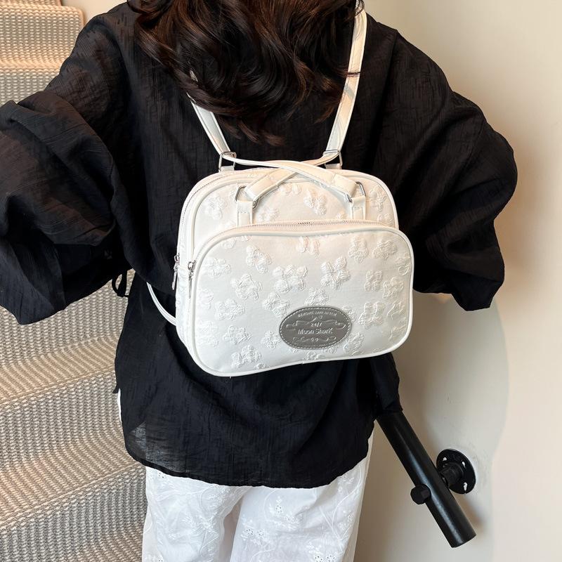 2025 new trendy summer fashion printed shoulder small square bag casual versatile wide shoulder strap messenger bag fashionable shoulder