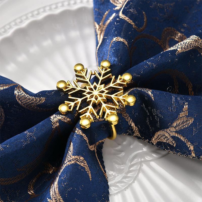 Cina de Crăciun Servețel de masă Catarame Fulgi de zăpadă Veselă Rechizite pentru festival