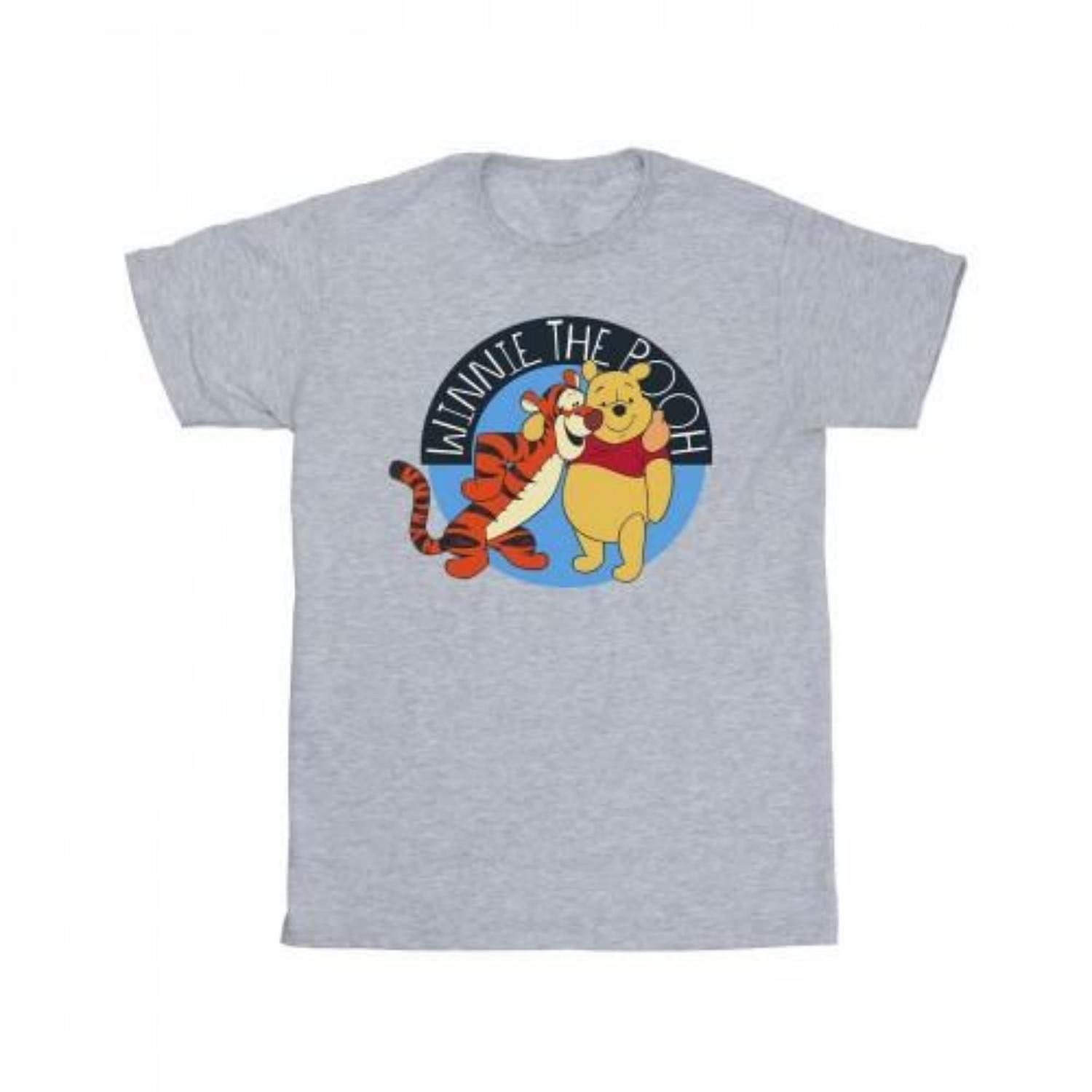 Disney Boys Winnie The Pooh With Tigger T-Shirt S чёрный