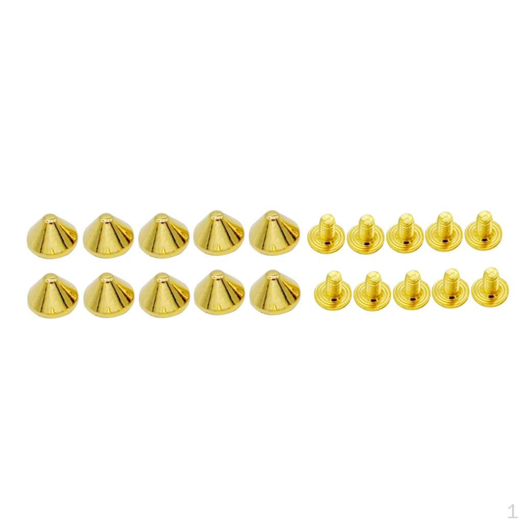 10 DIY Конический Панк Быстрый Golden