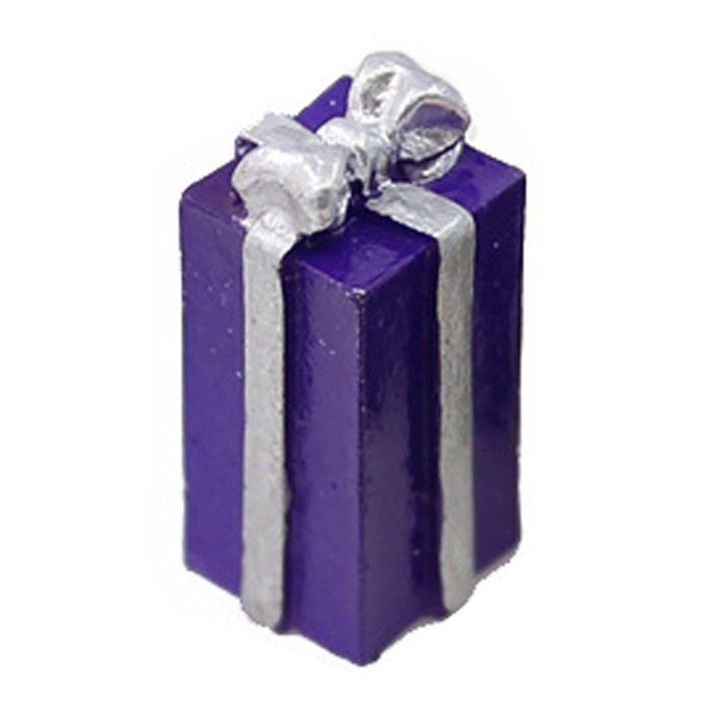 10PCS Cube Resin Gift Box Mini Simulation Gifts Box  Phone Case Decoration