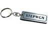 Stepwagon Double Ring Acrylic Original Keychain Hybrid Rk Rp Rk5 Rp8 Rp5 Rf1 Rg Rp6 Custom Parts A-460-2 Silver/Black