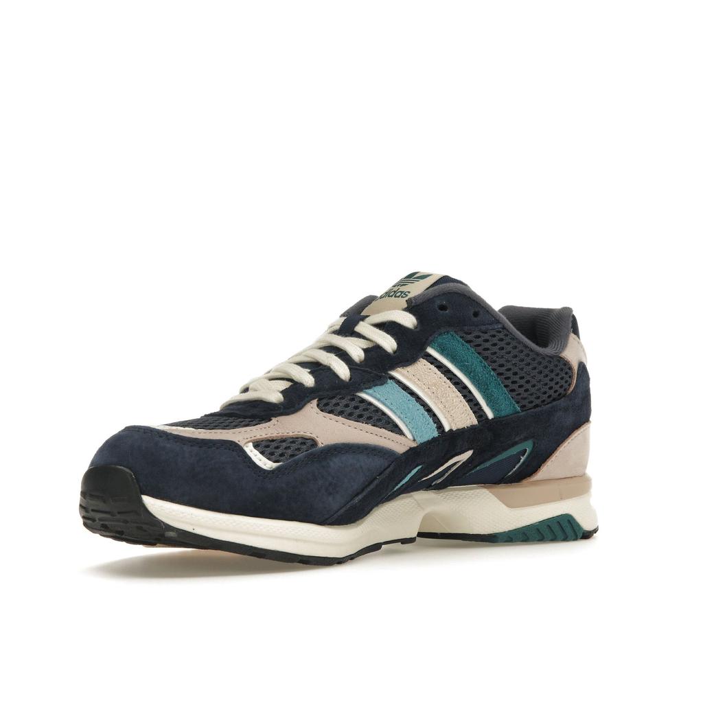 FIN. x Adidas Torsion Super Equals - Baskets Unisexe Marine Bleu Légende-Terre Noir ID7588