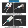 10Pcs Epoxy Adhesive Mixing Nozzles,Glue Static Mixer ,Adhesive Mixing Tube (1:1 Ratio)For Ab Glue Gun, Liquid Mix