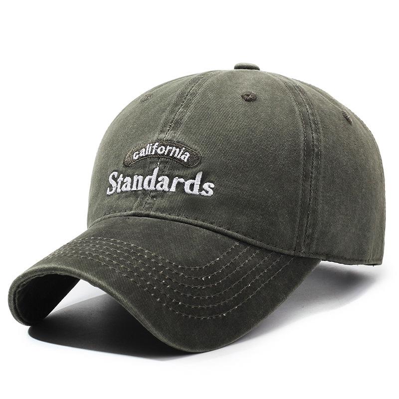 Men Embroidered Letter Hat Spring Summer Baseball Cap Women Outdoor Couple Cap