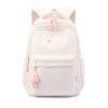 Plain Letter Designed Knapsack  Crisp College Learner Student Bags Roomy Oxford Schoolbags Journey Backpack for Women