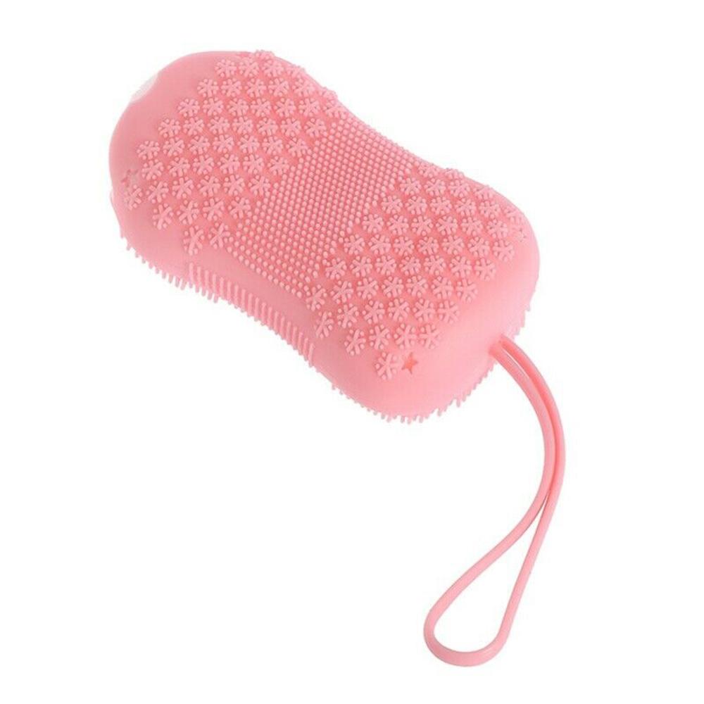 Fast Foaming Bath Brushes Silicone Scrubbing Artifact Bath Brush Massage Brush Adult Children Bath Ball