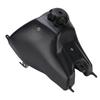 Semme Replacement Fuel Tank with Pressure ABS Plastic Gas Gas Tank for CRF70 XR70 CRF80 CRF100 Dirt Pit Bikes Cap,