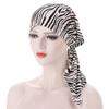 Fashionable Hat With Flowers And Leopard Print Design For All Seasons