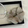 Autumn Winter Plush Large Scrunchies Elastic Hair Band New Fashion Fluffy Headband Headdress Female Accessories