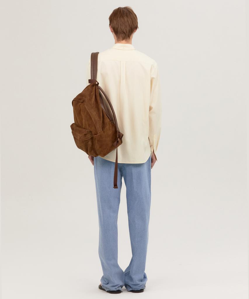 NOHANT Relaxed Poplin Shirt Ivory