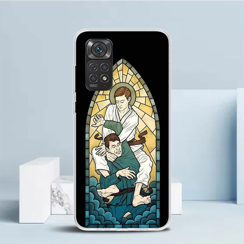 Judo jiu jitsu BJJ Brazilian Phone Case For Xiaomi Redmi Note 15 14 14S 13 12S 12 Pro Plus 11S 11 11T 11E 10S 10 + Soft TPU Back