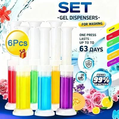 Flower Aromatic Automatic Toilet Cleaner Gel with Efficient Deodorant Disinfection, Lasting Bathroom Fragrance, and Dirt Removal Clean Tools
