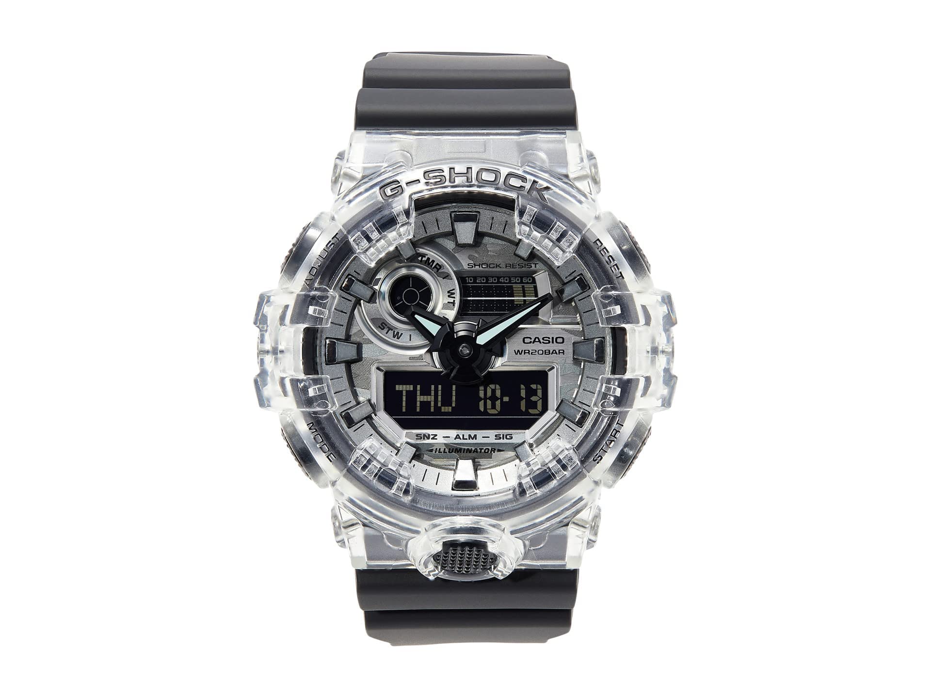 

Black One One G-Shock GA700SKC-1A Size, Black, Size, GA700SKC-1A чорний