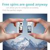 Helmet  Camera Thumb Camera 2.7K 180° Lens Angle HD Display Portable  Camera for Cycling  Wearable Camera