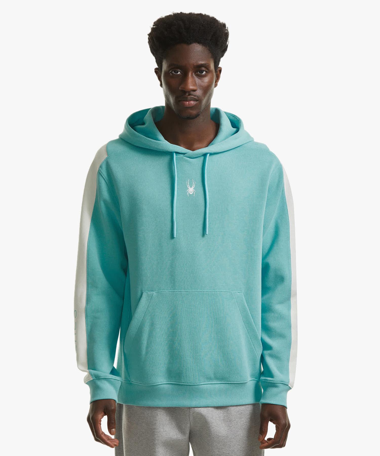 Spyder Unisex Sleeve Lettering Logo Hoodie Sphpcnhd303Umnt Mint/100