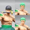 One Piece Zoro Figures Roronoa Zoro Action Figures 3 Heads PVC Collection Statue Model Anime Toys Desktop Decoration Gifts