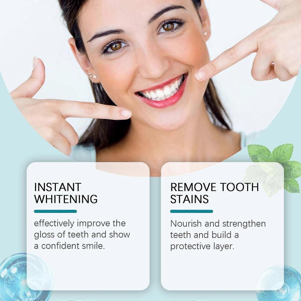 Oralhoe Teeth Cleaning Paint Gentle Cleaning Teeth Tartar Natural Fresh Care Solution