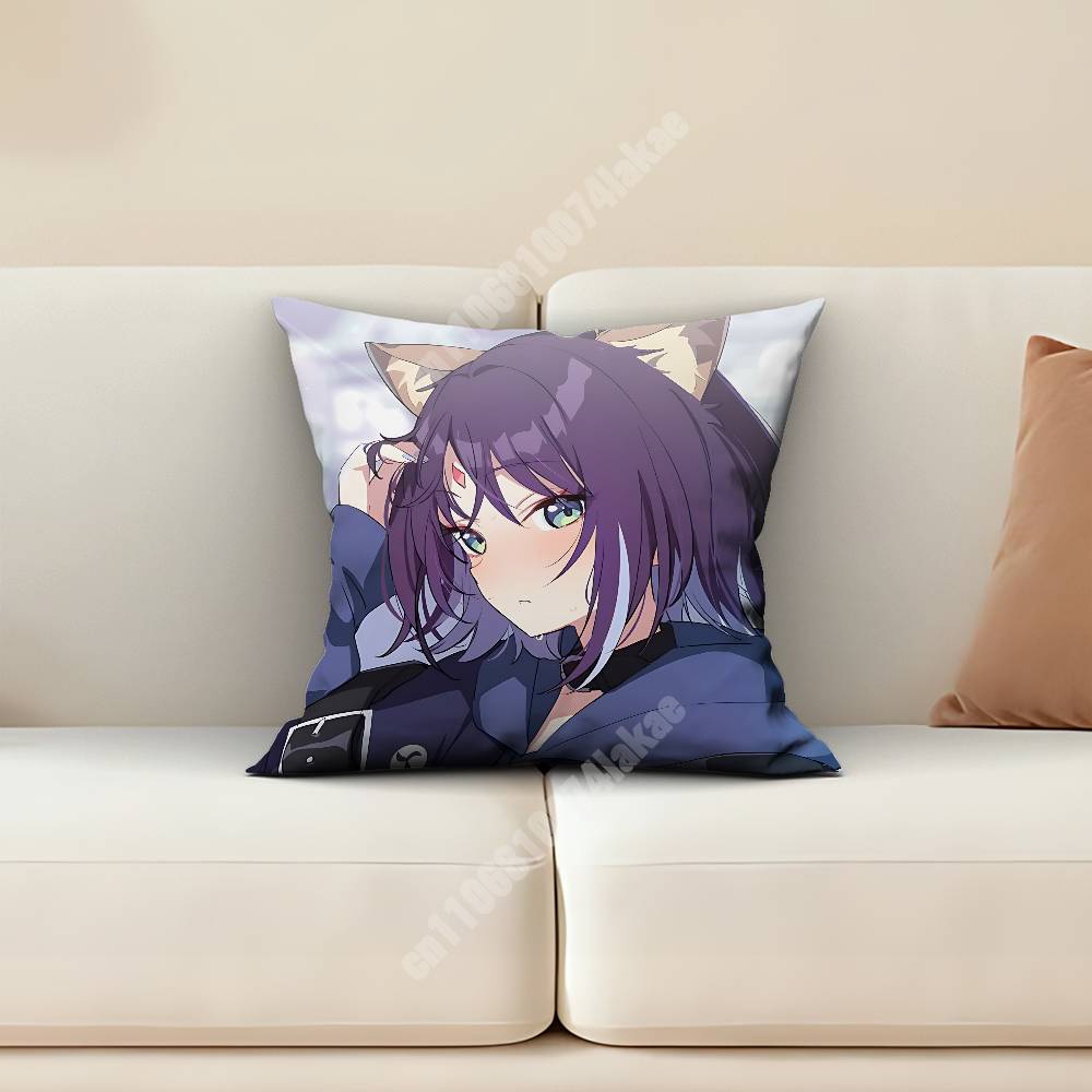 CCosmic PPrincess Kaguya Sakayori Iroha Sofa Couch Pillow Cover Cushion Case Cozy Bedroom Accent Studio Furnishing