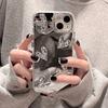 Shining Mirror 3D Heart Case for iPhone 11 12 13 14 15 Pro Max 7 8 Plus SE  15Pro X XR XS MAX Hard Shockproof Phone Cover