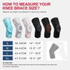Bracetop 1Pcs Knee Brace Compression Knee Sleeve Gel Pad Support & Side Stabilizers For Patella Tendon Stabilizing,Meniscus Tear