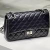 High-Quality Cowhide/Sheepskin Medium Size Cf25 Leather Chain Flap Single Compartment Bag Women's Bag Unmarked