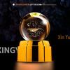 Creative Rotating Crystal Ball Night Light: Decorative Craft for Bedroom Atmosphere and Festive Gift.