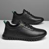 Fashion Luxury Genuine Leather Shoes Men Outdoor Casual Shoes Non-Slip Men Sneakers Classic Simple Skateboard Footwear Tenis Masculino