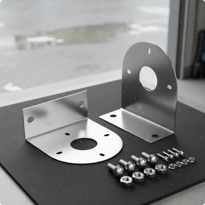 2 Pieces RightAngles Light Bracket Truck Direct Replacement Stainless Steel LED Mount for