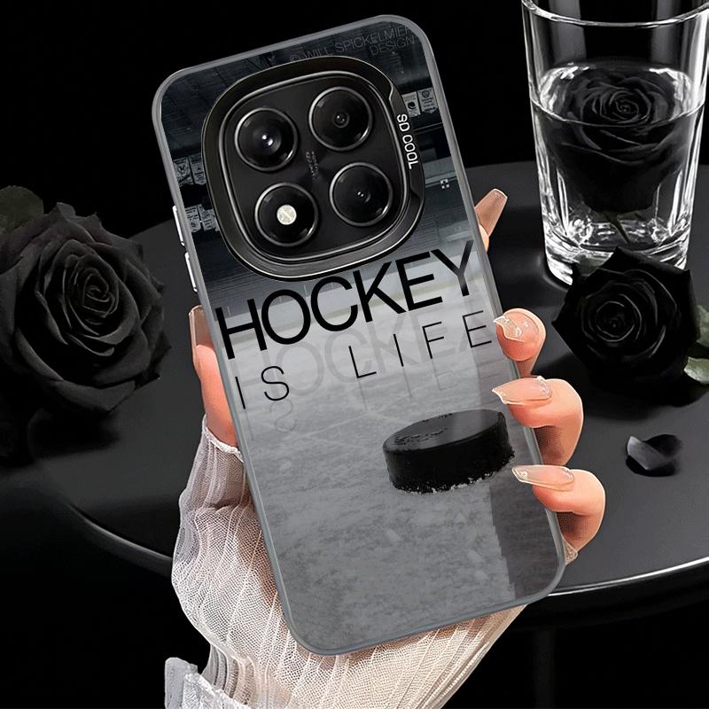 Ice Hockey Rink Sport Shockproof Phone Case for Xiaomi Redmi Note 15 14 13 12 Pro Plus 11 11S 11T 5G Cover Anti Fall Fundas