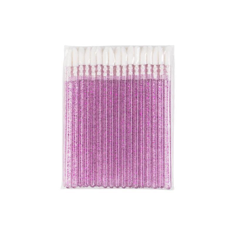 Disposable Crystal Rod Lip Brush - 7 Colors Portable Makeup Tool