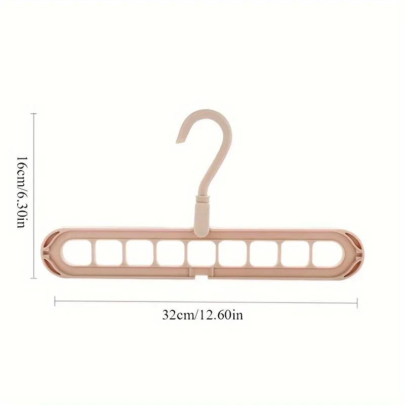 3 Stück Kleiderbügel platzsparend - Hemd Kunststoff faltbarer Kleiderbügel Aufbewahrungsregal - Kleiderschrank Bügelplatz spart Platz