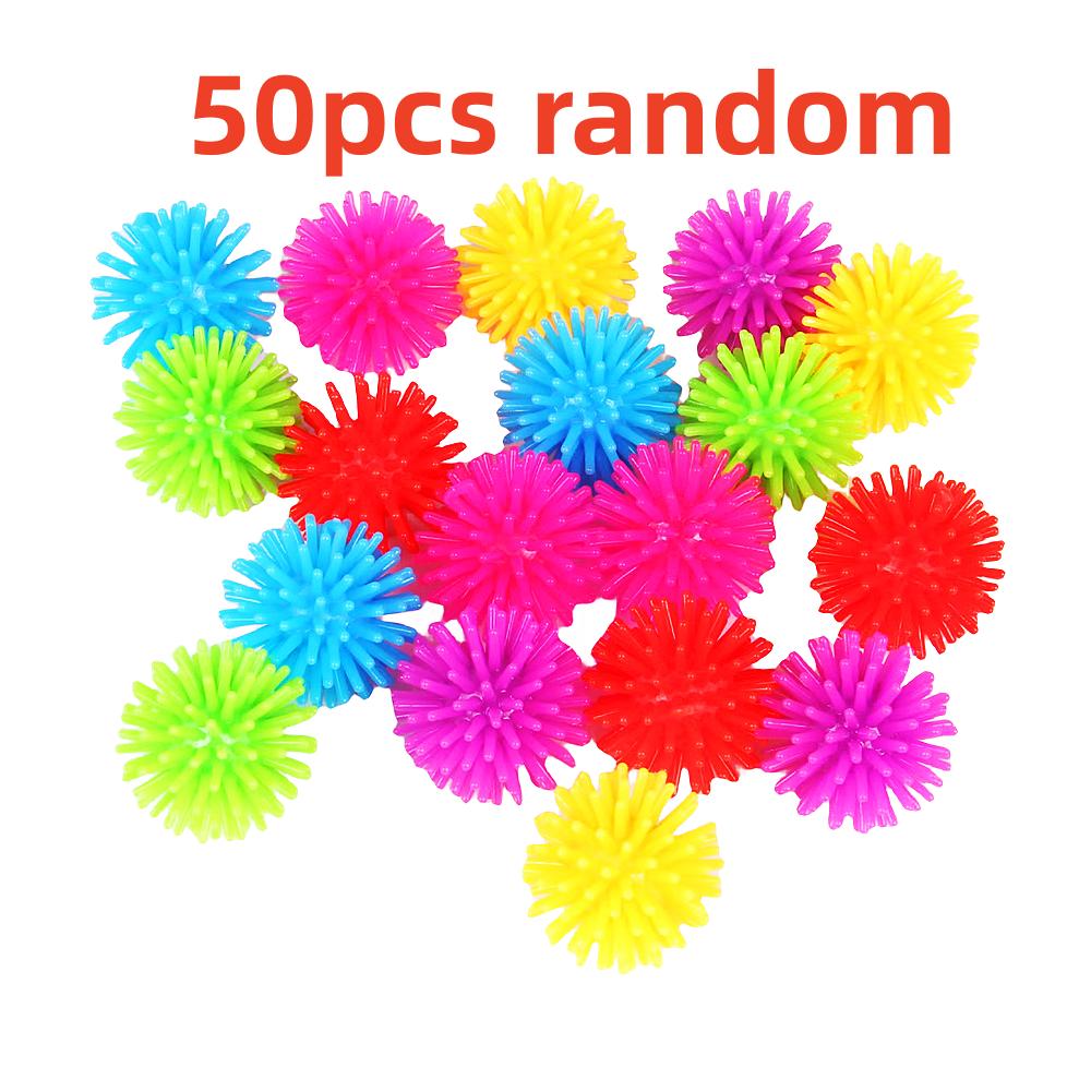 20/50pcs 25mm Soft Yangmei Ball Hedgehog Stress Relief Toy Children's Birthday Party Gift Goody Bag Filler Prize