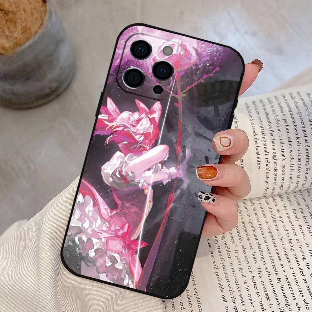 

Puella Magi Madoka Magica Phone Case Silicone Soft For IPhone 17 16 15 14 13 12 11 X XR Plus Pro Max Plus iPhone17Pro