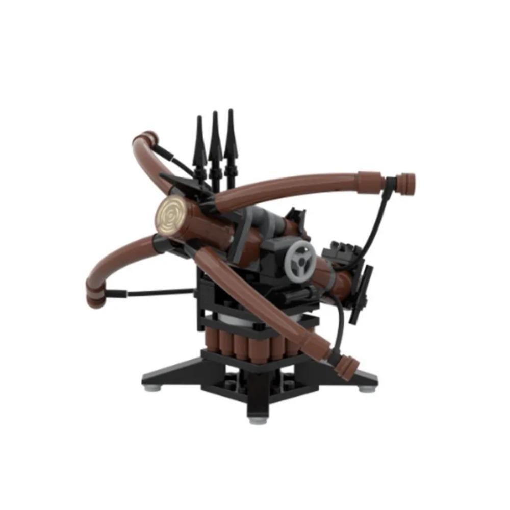 MOC Siege Model Crossbow Model Medieval Weapons Building Block Chariots Siege Engines Bricks Parts Accessories DIY Gifts