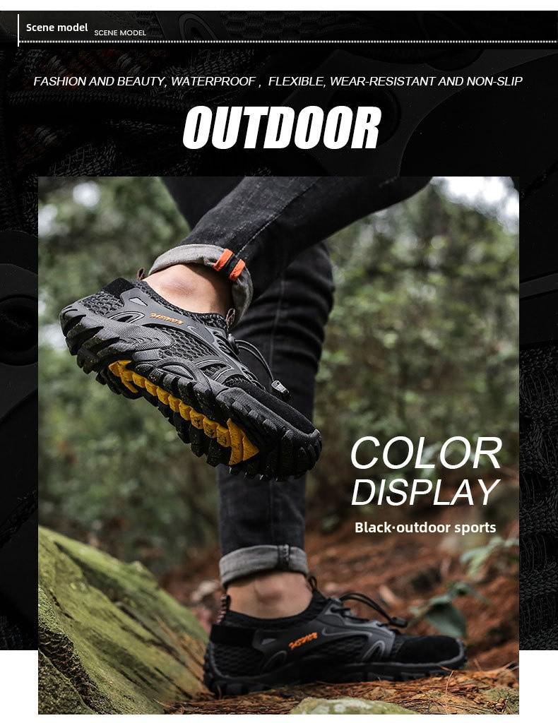 2023 Men's Quick-Drying Hiking and Water Shoes for Outdoor and Beach Activities