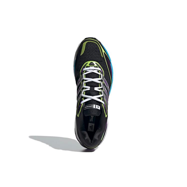 New Adidas Supernova Cushion 7 Black Purple Green GY5931