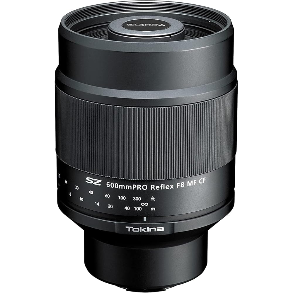 

Tokina Telephoto Mirror Lens SZ 600mm PRO Reflex F8 MF CF Sony E Mount Lightweight 545g Manual Fo...