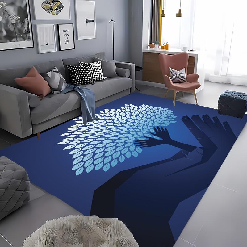 3D Artwork Trees Printing Large Area Carpets for Home Living Room  Kids Bedroom Sofa Doormat Kitchen Floor Rugs Anti-slip  Decor