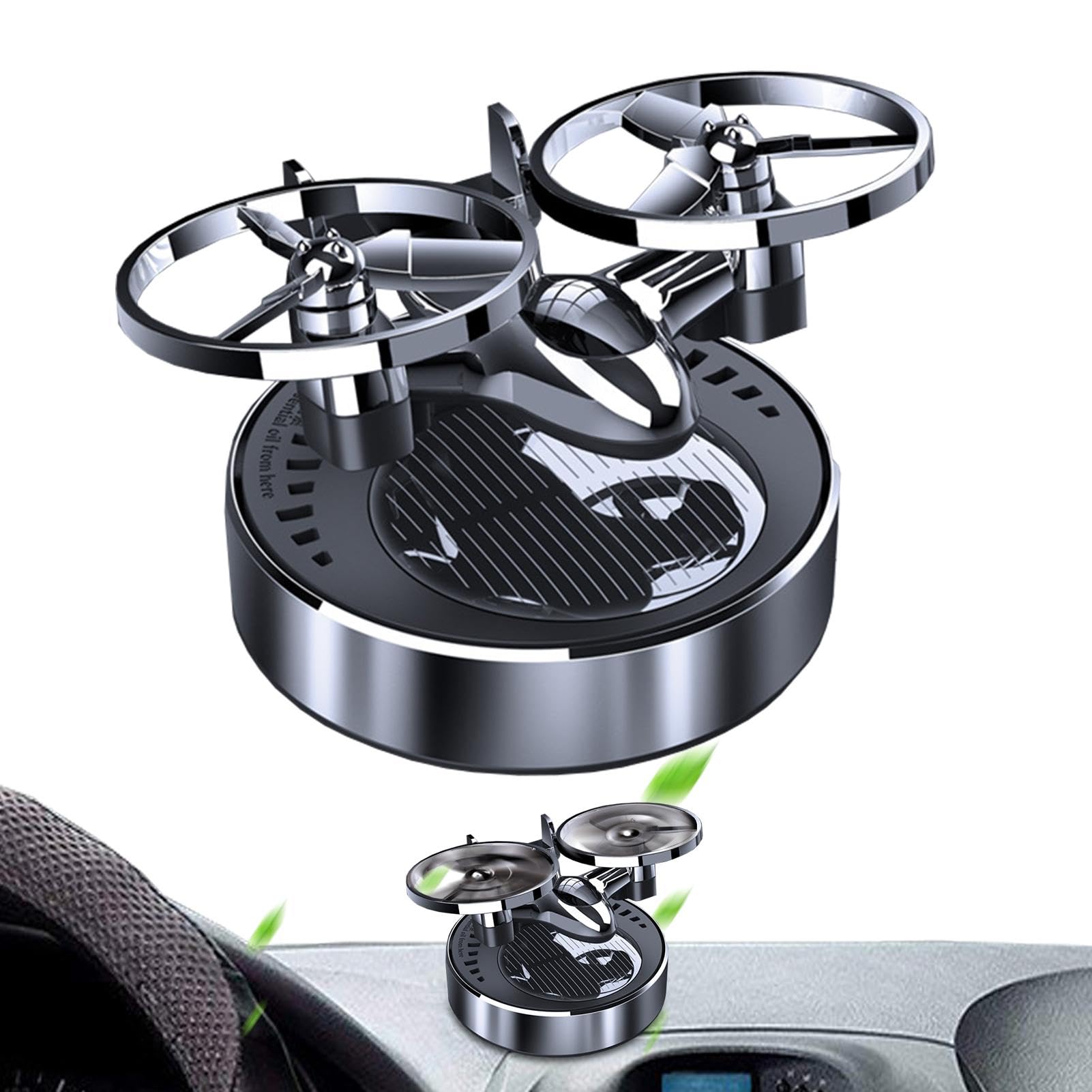 

Солнечный автомобиль, Солнечный вращающийся автомобиль | Автомобильная ароматерапия Солнечный самолет Silver