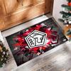 LOSC Lille FC Soccer Football Pattern Soft Area Rug Non Slip Indoor Floor Carpet Sports Decor Mat for Bedroom