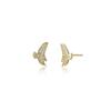 ANDYWEN Argento Sterling 925 Oro 1 Paio Di Orecchini A Lobo Aquila Zircone Di Lusso Leggero Da Donna Gioielli Moda 2023