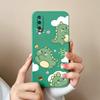 Covers Cases For Huawei P40 P30 P60 Y6 Y7 Y9 Y9A Y5 Cute Dinosaur Baby Silicone Soft Casing Screen Protector Anti Fall Shell For Huawei Bumper Housing