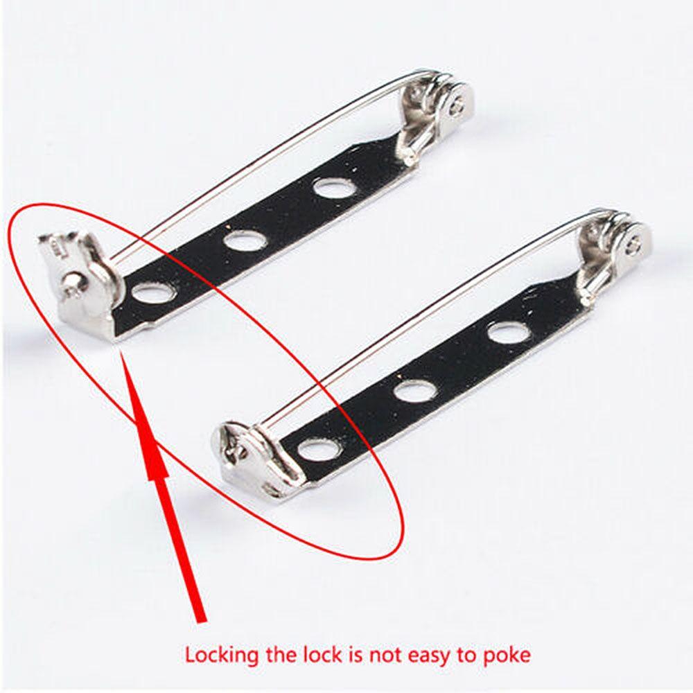 Accessories Badge Holder Back Bar Safe Lock Brooch Brooch Basic Brooch Pins
