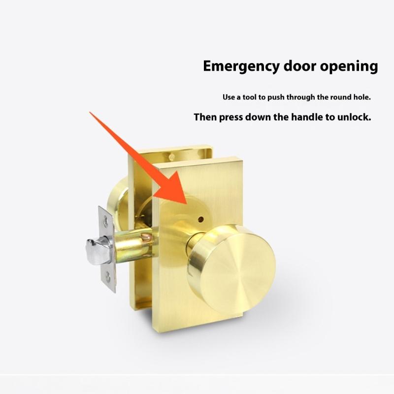 Modern Alloy Passage Door Locks Matte Black Finish Alloy Easy Installation Kits With Keys Plate Screws
